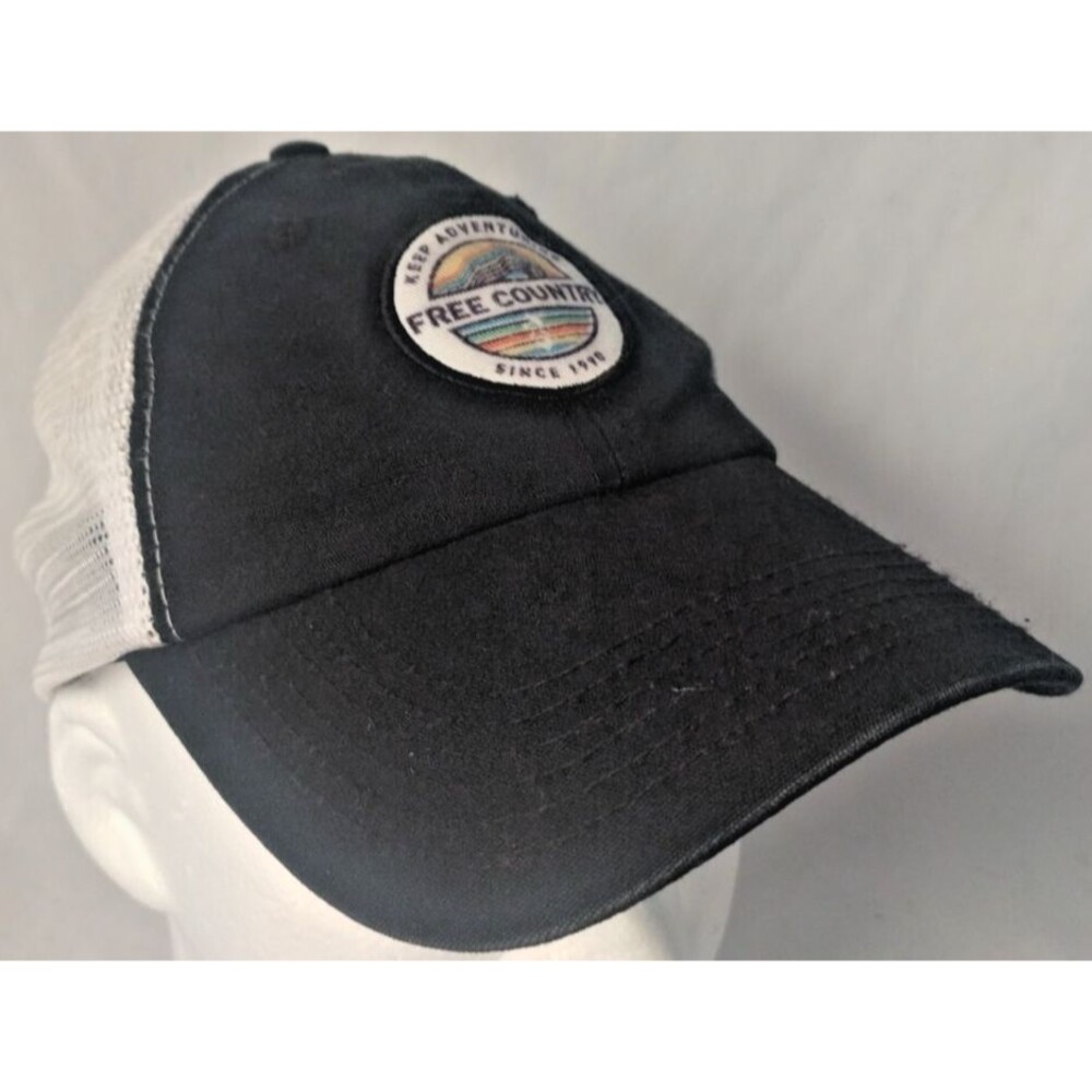 Free Country "Keep Adventuring" Adjustable Snapback Mesh Back Hat/Cap-EXCELLENT!